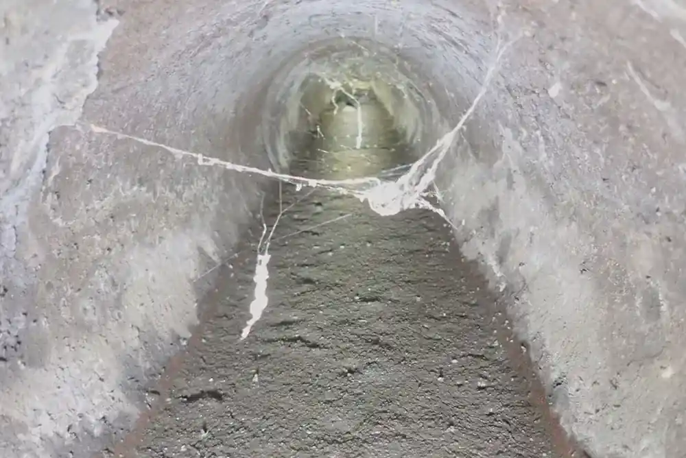 下水道管渠清掃の作業前
